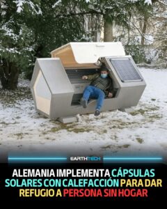 🌙🇩🇪 Alemania 2025: cápsulas solares que salvan vidas en las noches de invierno