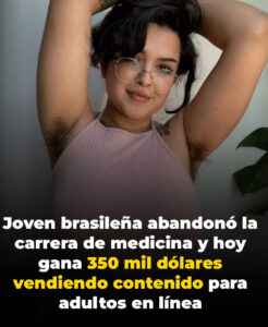 Dejó sus estudios de medicina para dedicarse por completo al contenido para adultos
