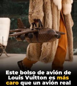 Louis Vuitton lanzó un bolso con forma de avión