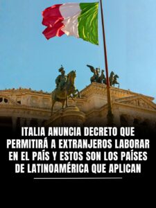 Italia aprobó un nuevo decreto