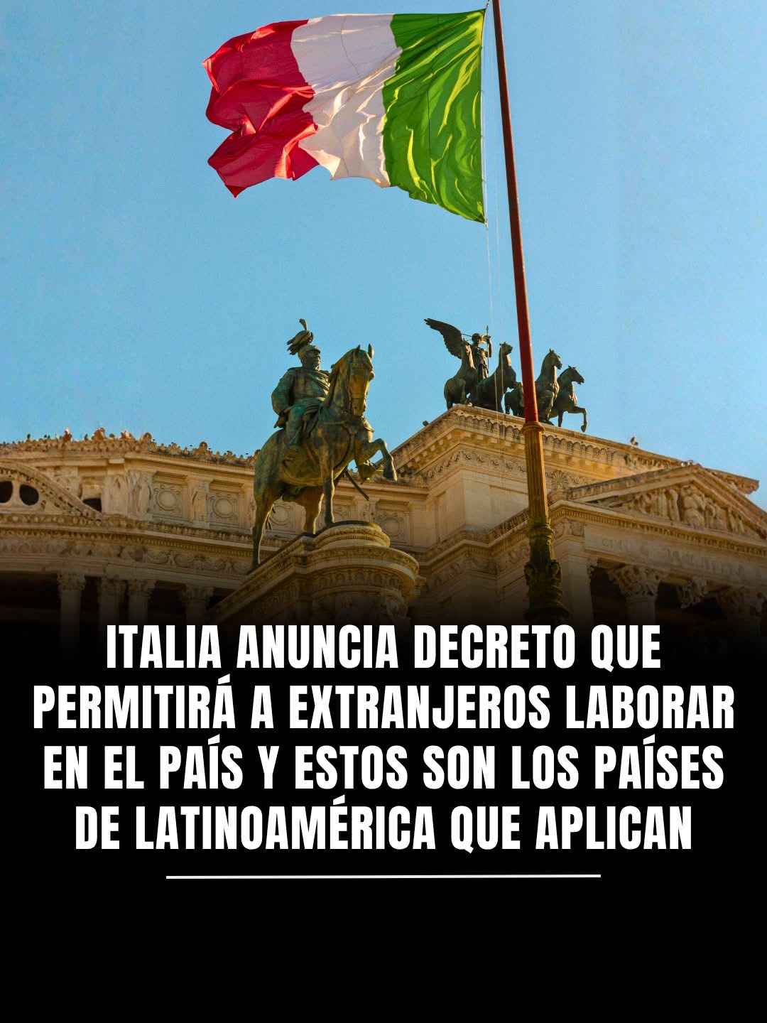 Italia aprobó un nuevo decreto