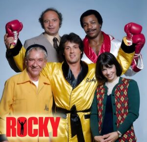 Un día como hoy hace 49 años se estreno la película #rocky (1976)