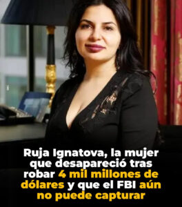 Ignatova desapareció en 2017 y sigue siendo buscada por el FBI