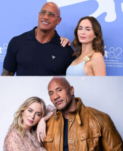 Dwayne Johnson habló con emoción sobre su vínculo con Emily Blunt: 🎬❤️