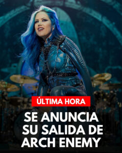 Alissa White-Gluz, poniendo punto final a más de una década de colaboración