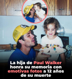 Meadow Walker rindió un emotivo homenaje a su padre