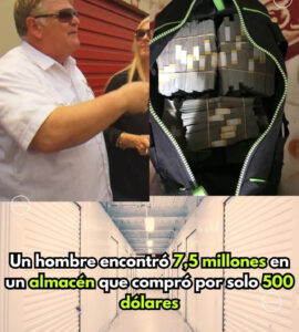 Pagó solo $500 por una unidad de almacenamiento y terminó encontrando $7.5 millones