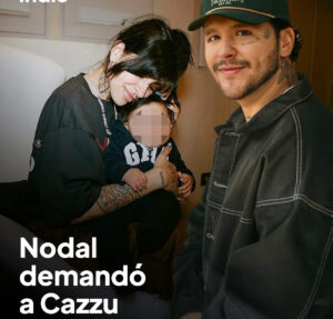 Christian Nodal demandó a Cazzu