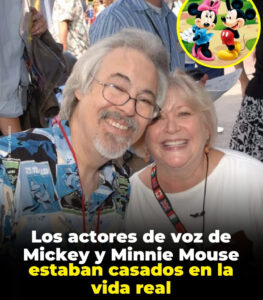 Wayne Allwine, siendo la voz de Mickey Mouse, y Russi Taylor, la de Minnie Mouse, se casaron en 1991