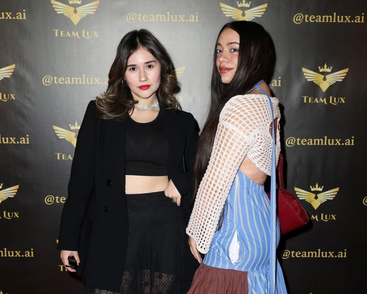 Celebrating an incredible night at the @teamlux.ai event ✨