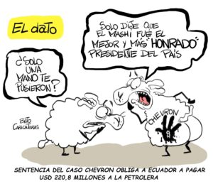 Un tribunal de La Haya ordenó que Ecuador pague USD 220 millones a Chevron
