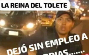 IRACUNDA FEMINA COMETE DELITO DE ODIO CONTRA VARONES PERIODISTAS QUE CUBRIAN UN INCENDIO EN EL TERMINAL