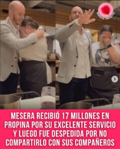 Una historia, que parecía un ejemplo de generosidad, terminó levantando un fuerte debate sobre las propinas