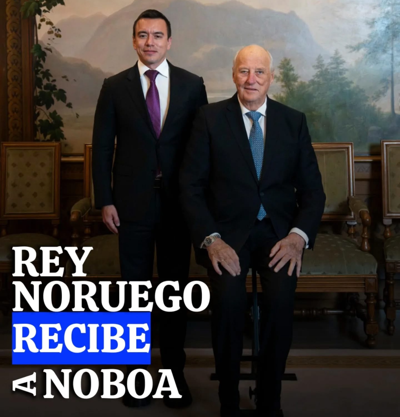 Daniel Noboa se reunió este 10 de diciembre