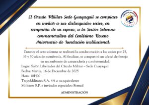 Aniversario institucional