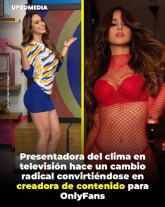 Yanet García, de 33 años, se hizo conocida en México por su trabajo como presentadora