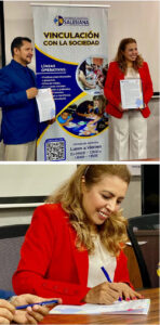 Firma de convenio con la Universidad Politécnica Salesiana