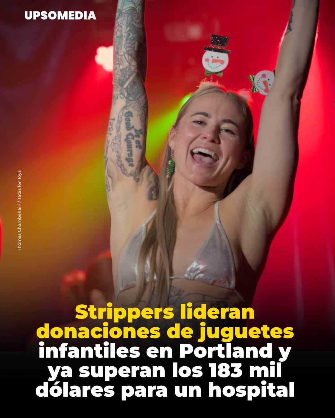 Un grupo de strippers ha logrado convertirse en uno de los mayores aportes solidarios para el Doernbecher Children’s Hospital