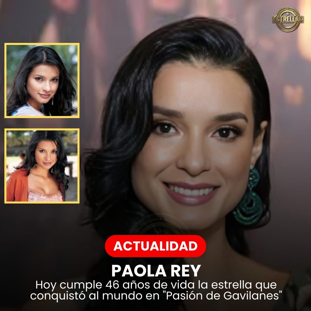Paola Andrea Rey Arciniegas celebra hoy sus 46 años
