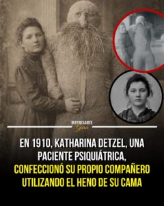 Una figura utilizando materiales de su propia cama