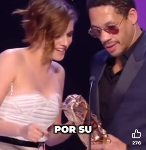 La actitud de Kristen con Joeystarr sí que dio de qué hablar