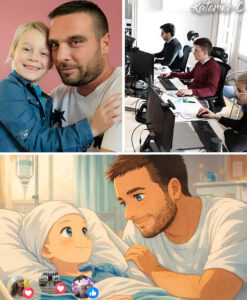 Sus compañeros le donaron sus vacaciones para que no se separara de su hija con cáncer