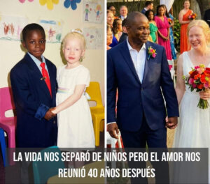 Hoy estoy casada con el chico que una vez estuvo a mi lado cuando era niña