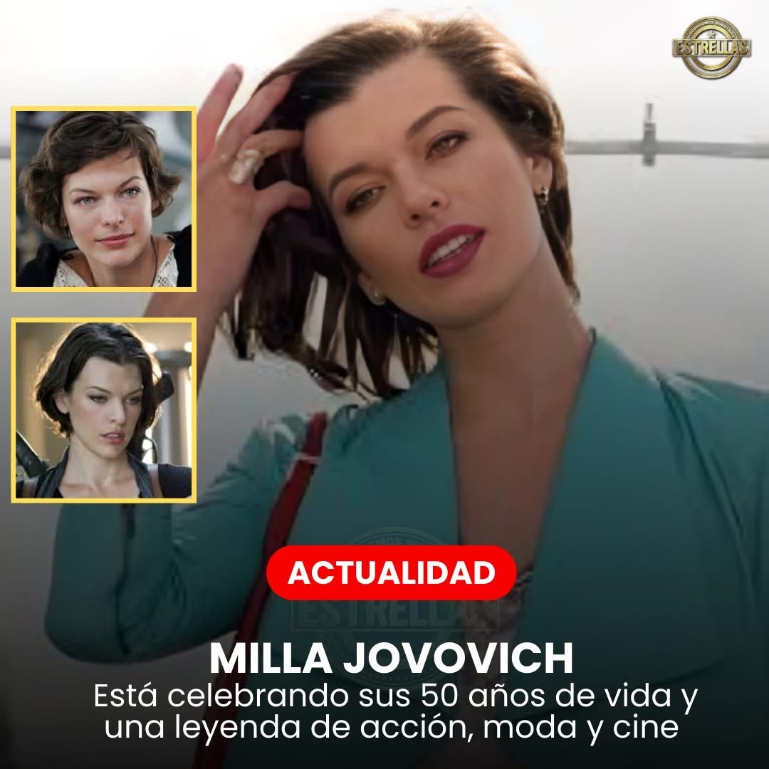 Celebramos el 50 cumpleaños de la inigualable Milla Jovovich