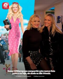 Reese Witherspoon compartió una nueva foto junto a su hija