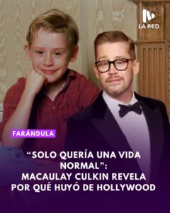Culkin confesó que su mayor deseo en 1994 no era Hollywood, sino ser un chico común