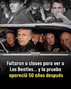 Cincuenta años después, Ringo publicó un libro de fotografías, y ahí estaban ellos