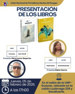 Presentación de los libros TRAVESÍAS y PLATOS ROTOS
