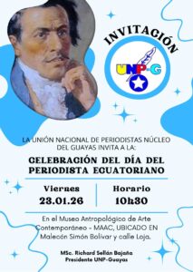 Celebración del Día del Periodista Ecuatoriano en la UNP
