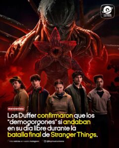 Los Hermanos Duffer confirmaron que la ausencia de los Demogorgons en la batalla final de Stranger Things