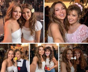 Thalía causo sensación al mostrarse junto a todas sus versiones