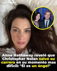 Hathaway se encuentra trabajando nuevamente con Christopher Nolan para el próximo estreno de su nueva película “The Odyssey”