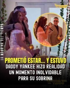 Daddy Yankee en la celebración familiar no pasó desapercibida