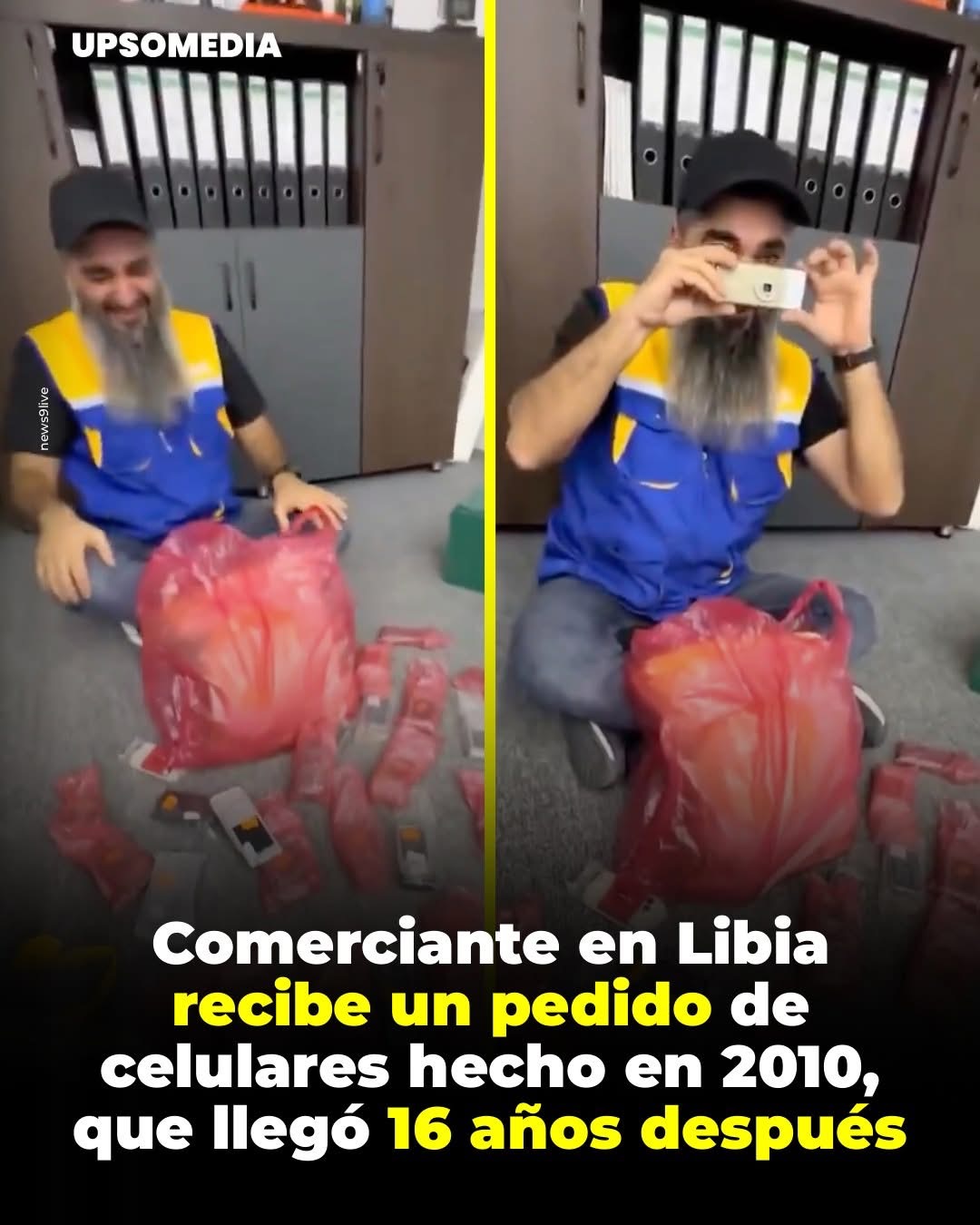 Comerciante recibió una caja de celulares Nokia