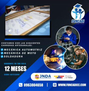 Jóvenes artesanos construyen futuro desde Guayaquil gracias a la formación del Centro de Capacitación de Desarrollo Integral Funcadi.