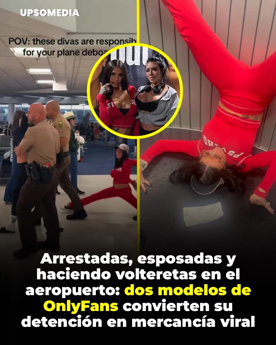 Sania Blanchard y Jordan Danne Lantry fueron arrestadas en el Aeropuerto de Miami tras causar desórdenes