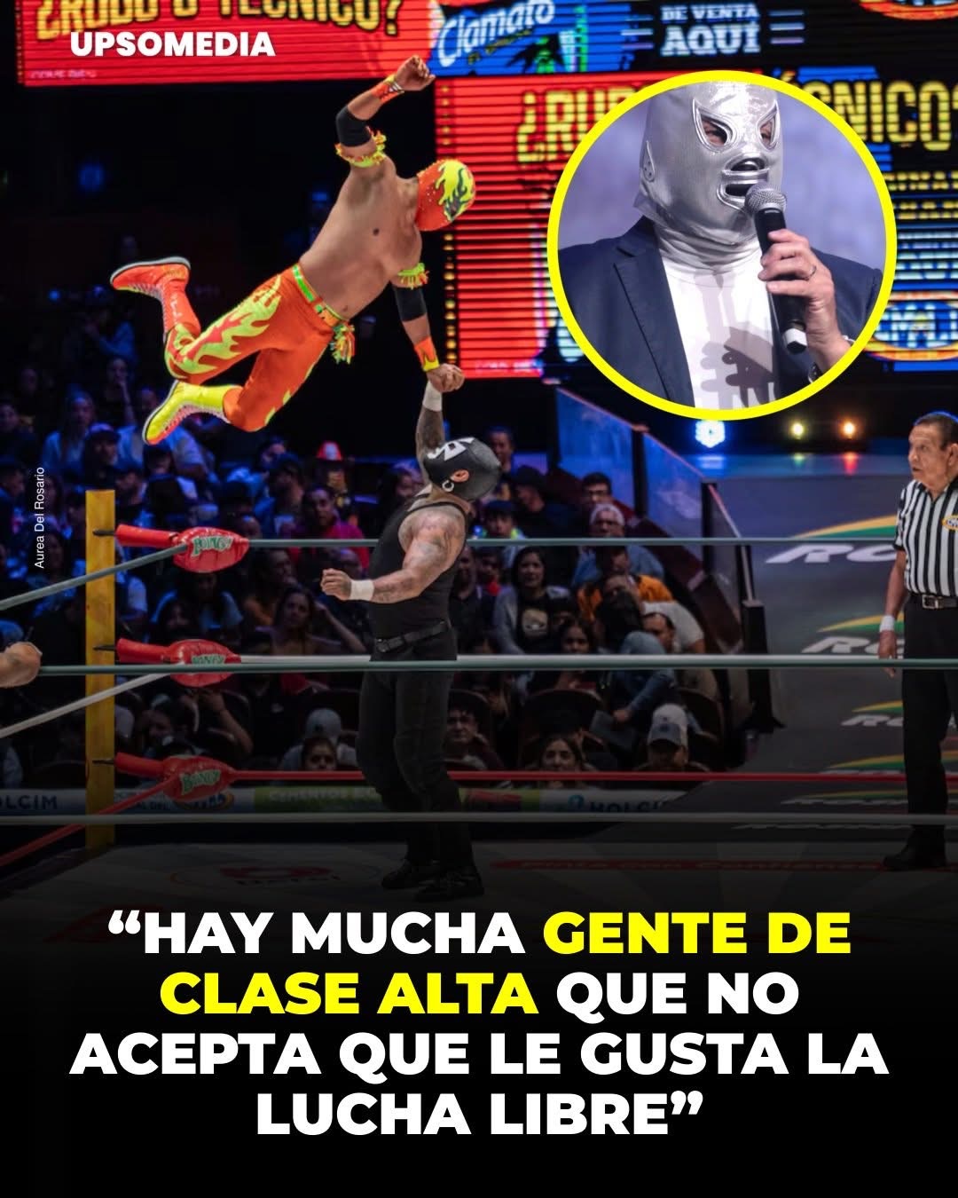 El hijo de “El Santo” se retiró hace poco de la lucha libre