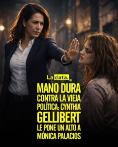 CYNTHIA GELLIBERT LE PONE UN ALTO A MÓNICA PALACIOS