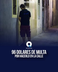 En Quito, usar la calle como baño sí tiene sanción.
