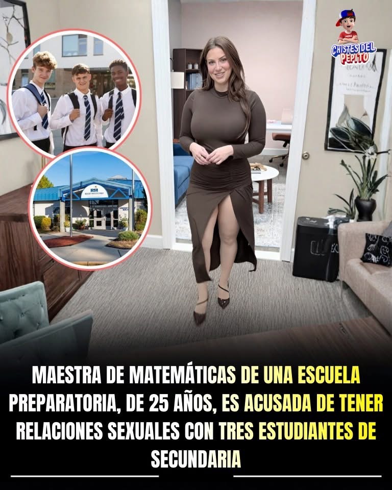 🚨 DOCENTE ARRESTADA EN CAROLINA DEL NORTE POR PRESUNTA CONDUCTA SEXUAL CON ESTUDIANTES ⚖️🏫