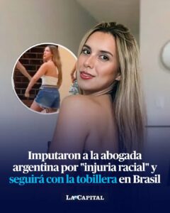 🇧🇷⚖️ IMPUTARON POR “INJURIA RACIAL” A LA ARGENTINA RETENIDA EN BRASIL