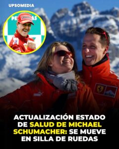 El ex piloto alemán se comunica mediante parpadeos