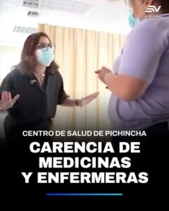 LA ESCASEZ DE MEDICINAS ALCANZA EL 45 % Y HACE FALTA PERSONAL SUFICIENTE EN CENTRO DE SALUD DE SAN ANTONIO DE PICHINCHA