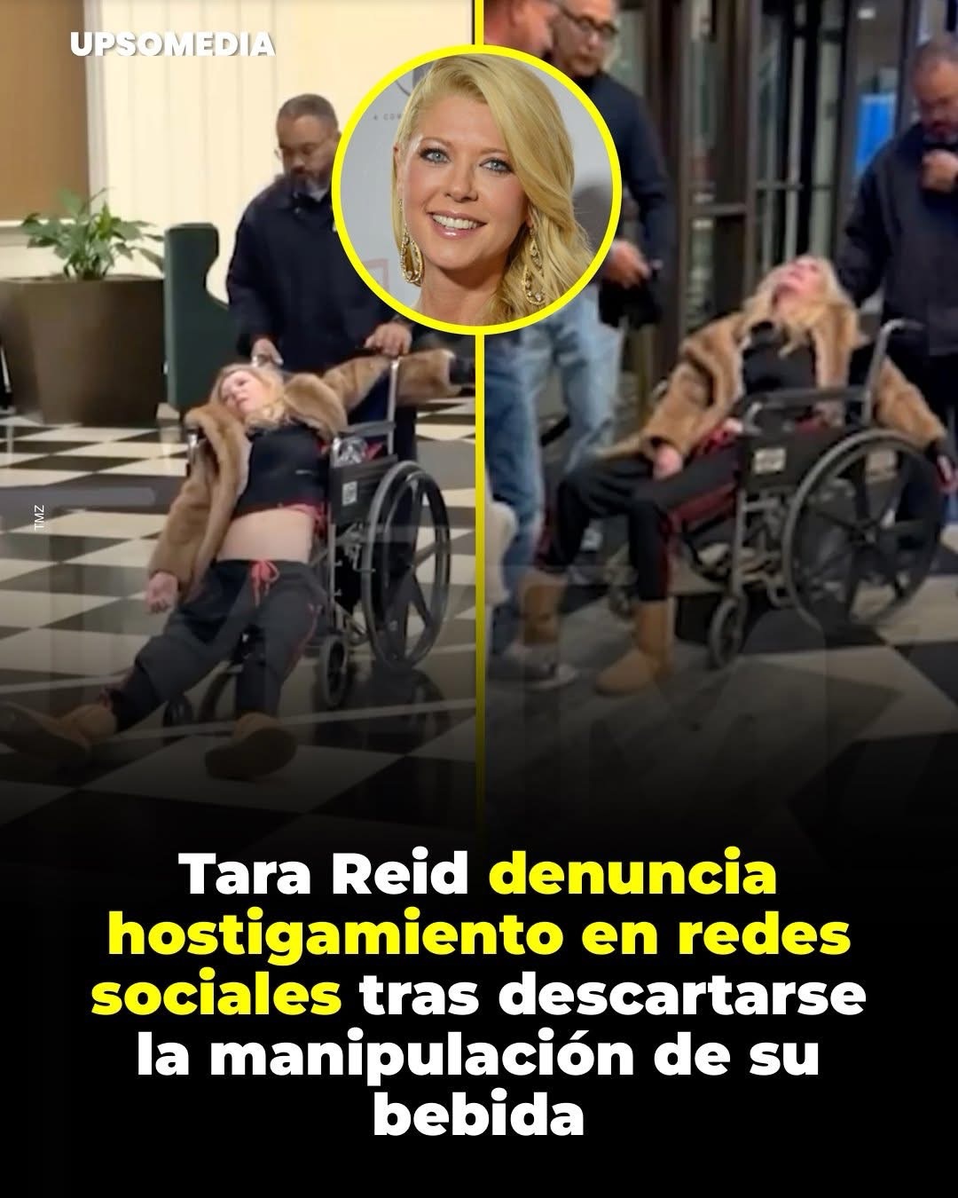Tara Reid está sufriendo una pesadilla