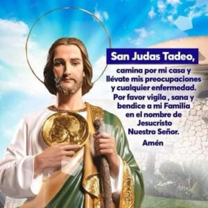 El 28 de cada mesORACIÓN A SAN JUDAS TADEO