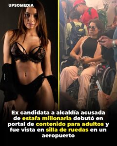 Camila Polizzi, ex candidata a la alcaldía de Concepción, Chile, y hoy creadora de contenido para adultos